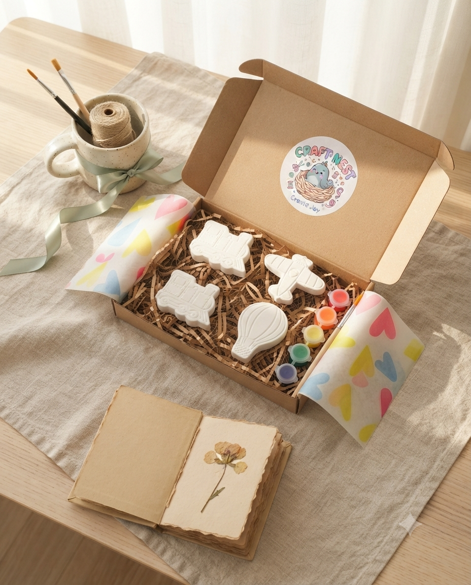 DIY kids paint kits