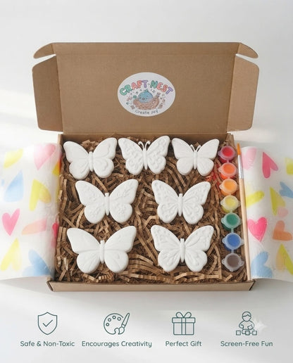 Butterfly garden paint kit