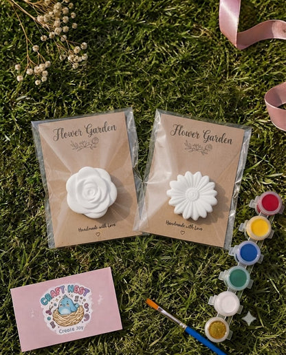 Flower garden paint kit