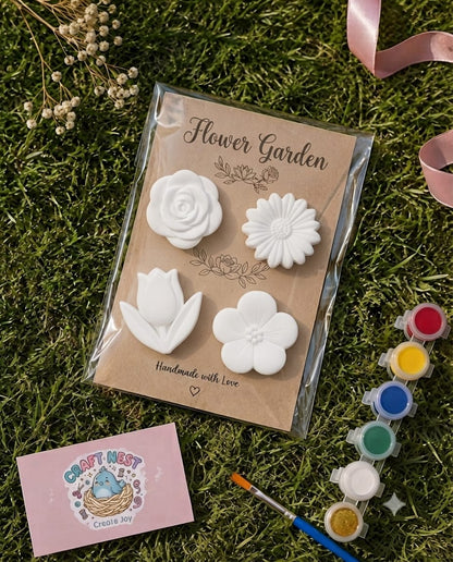 Flower garden paint kit
