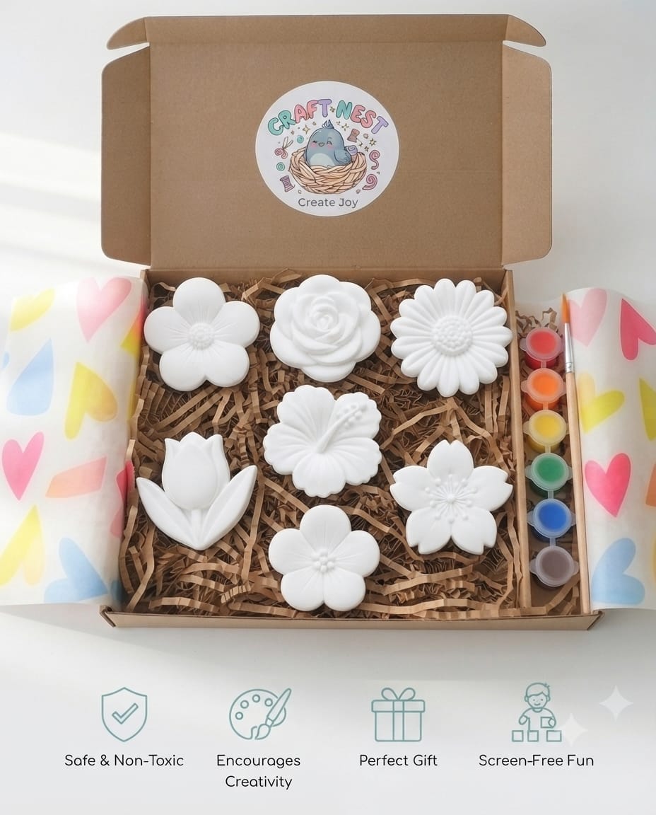 Flower garden paint kit