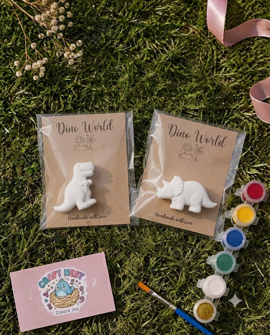 Dino World paint kit