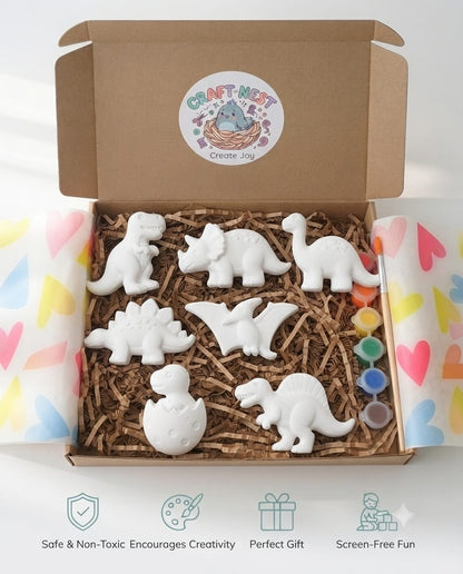 Dino World paint kit