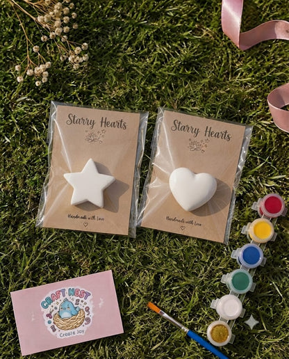 Starry hearts paint kit