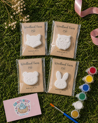 Wood land faces paint kit