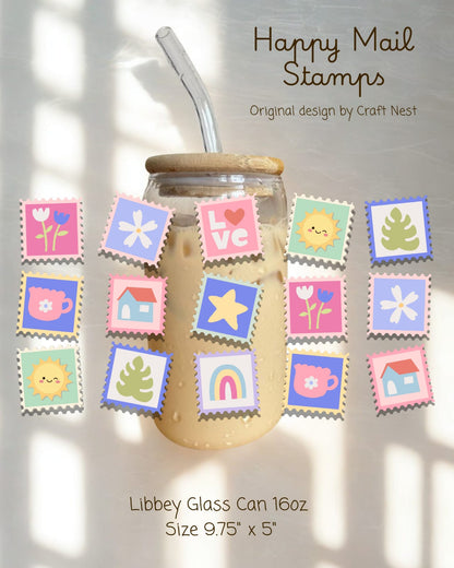 Happy Mail Stamps