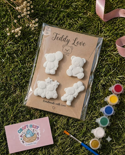 Teddy love paint kit