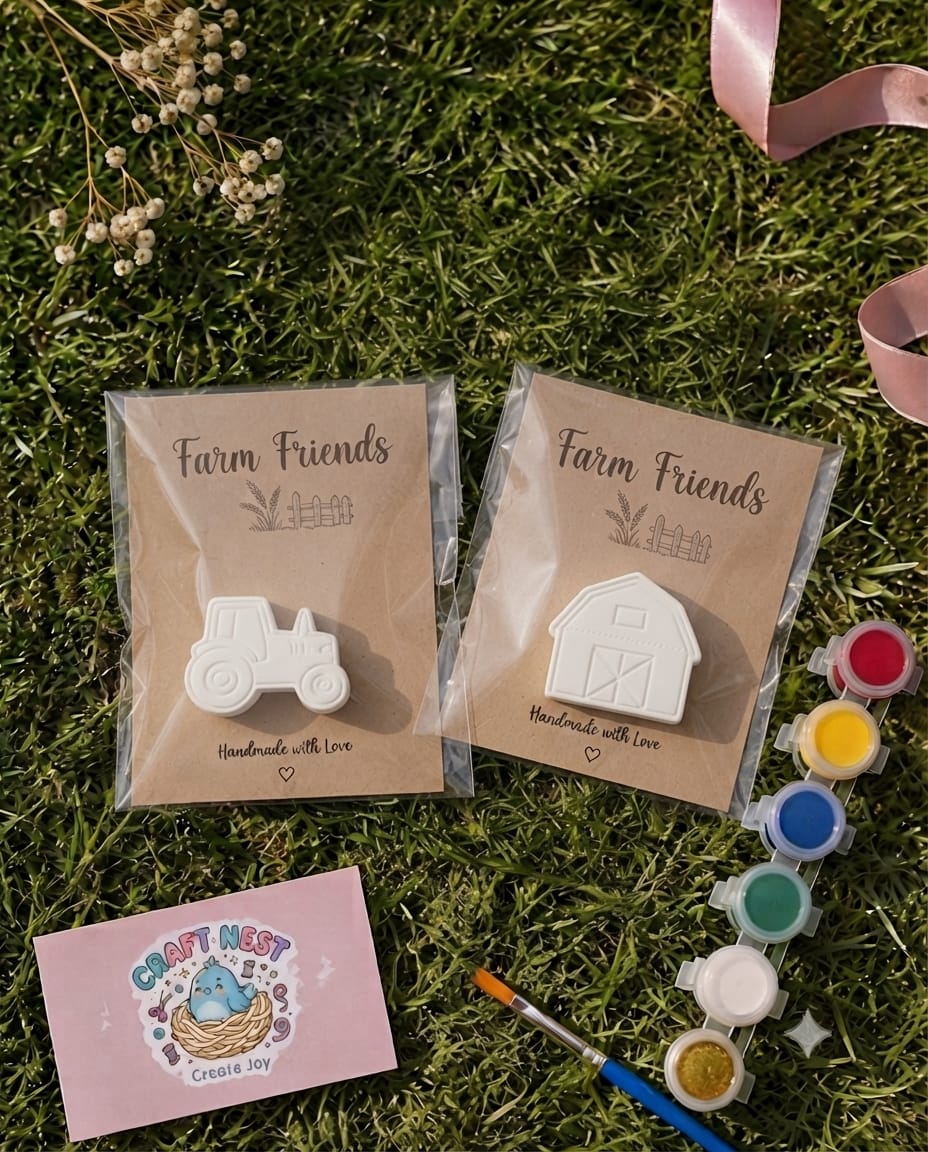 Farm friends paint kit