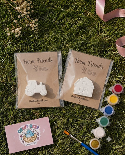 Farm friends paint kit