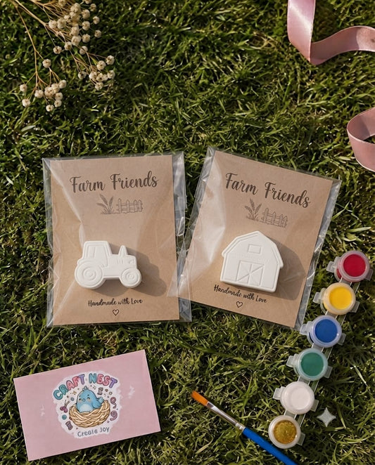 Farm friends paint kit